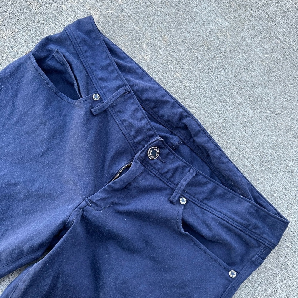 Lilly Pulitzer Worth Skinny Midnight Navy Pants, Size 8 - Picture 7 of 11